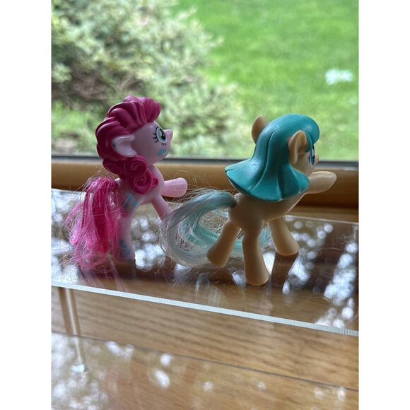 2016 McDonalds My Little Pony Pinkie Pie & Miss Coco Pommel Figures - Picture 4 of 7